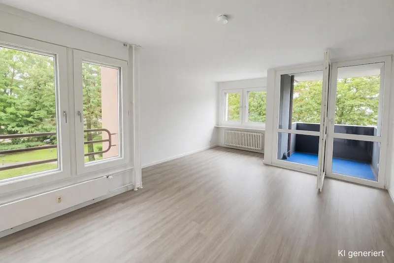 Ab 01.11. frei - 2-Zimmer-Wohunng in Siemensstadt mit Balkon zu vermieten! — photo 1